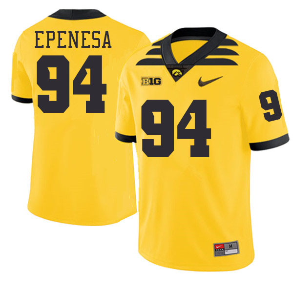 A.J. Epenesa Iowa Jersey,University Of Iowa Hawkeyes Fotoball Uniforms,Jersey,Gears-Throwback A.J. Epenesa Iowa Jersey,University Of Iowa Hawkeyes Fotoball Uniforms,Jersey,Gears-Throwback